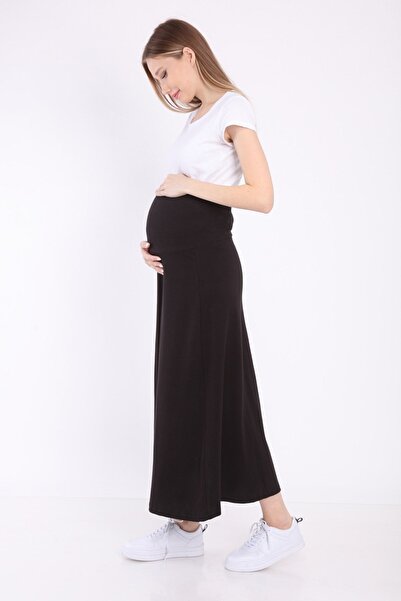 Luvmabelly Myra9030 Beli Ayarlanabilir Hamile Etek -siyah