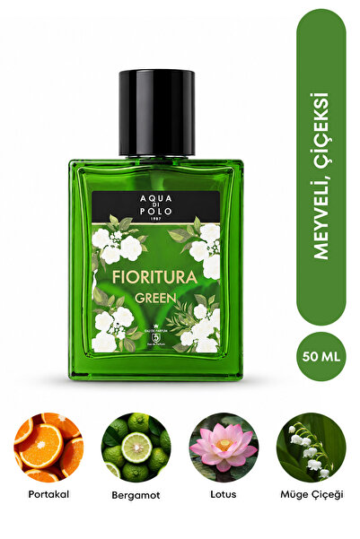 Aqua Di Polo 1987 Fioritura Green Edp Kadın Parfüm 50ml | Meyveli, Çiçeksi | ...