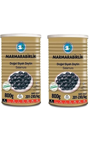 MarmaraBirlik Marmara Birlik Mega Zeytin 800 gr.2 Adet