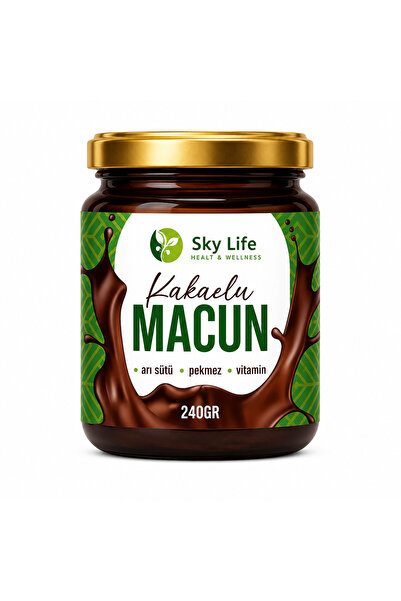Sky Life Health & Wellness kilo almak İştah açmak Kakaolu,pekmez Vitamin Bitk...
