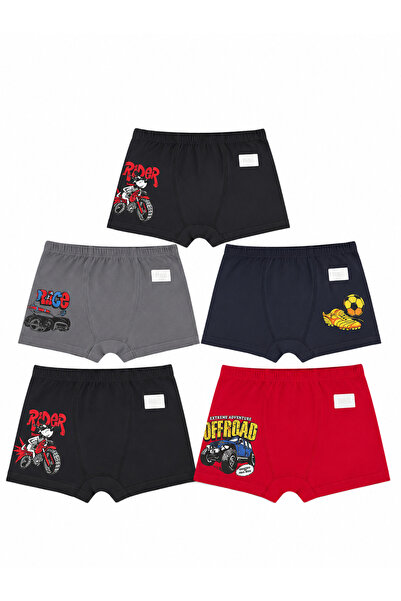 Poli Kids Erkek çoçuk 5 ‘li boxer seti