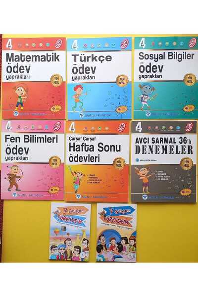 Mutlu Yayıncılık Mutlu 4.sınıf Yeni Nesil Matematik Türkçe Fen Bilimleri Sosy...