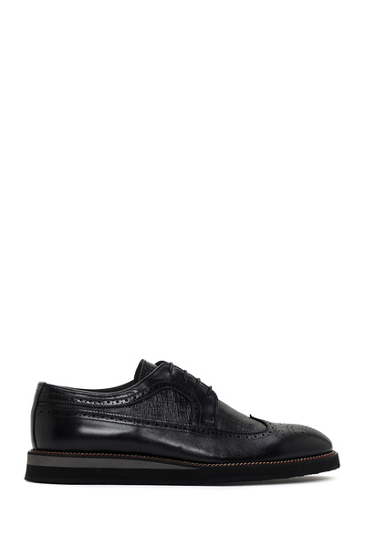 Derimod Pantofi casual din piele neagră pentru bărbați 25SFD704614