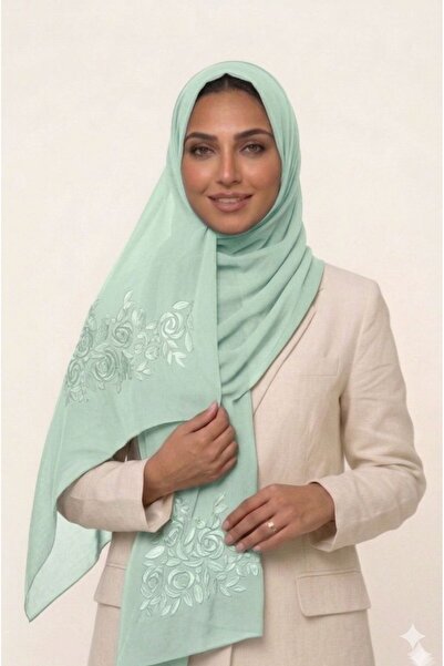 Veil Designer Bwal Benatris Rose Veil with Juri on Both Ends Japanese Fabric ...