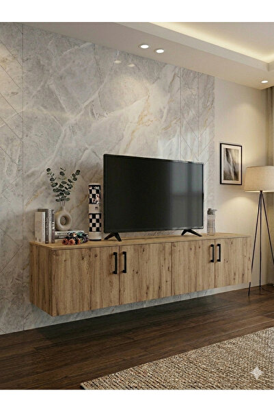 artı dizayn mobilya 180 Cm ADM TV ÜNİTESİ ANTRASİT- ATLANTİKÇAM- BEYAZ