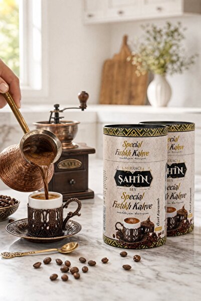 ŞAHİNBEY Mırracı Şahin Bey - Fıstıklı Dibek Kahvesi 250gr