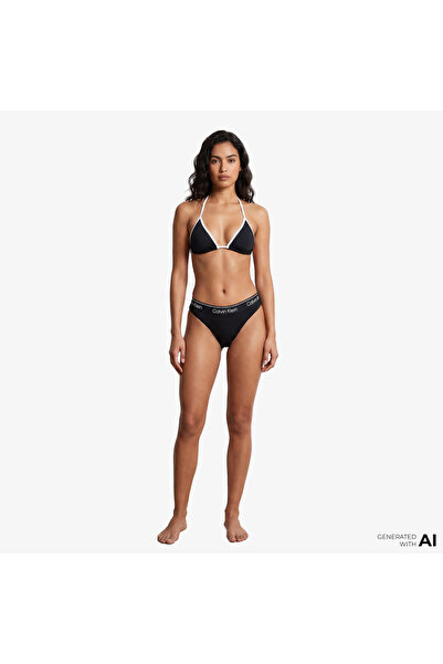 Calvin Klein Brazilian Kadın Siyah Bikini Altı