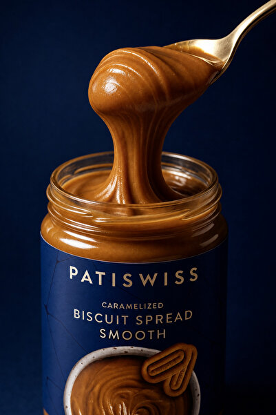 Patiswiss Karamelize Bisküvi Kreması Smooth, 380G
