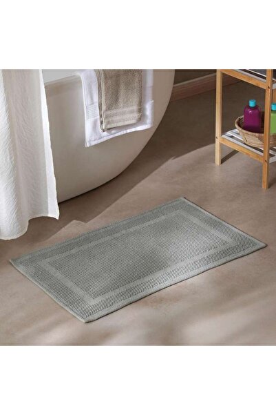 PAN HOME Eline Reversible Jacquard Bathmat 50x80cm - Grey