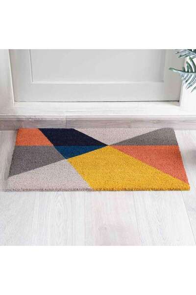 PAN HOME سجادة باب جيك 45×75 سم - صفراء