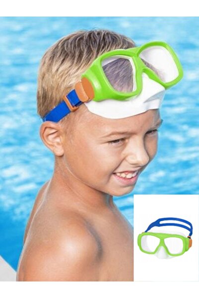 TOYFEST قناع السباحة الأخضر Hydro Swim للشباب - لمدة 7 سنوات حتى 14 سنة 22039