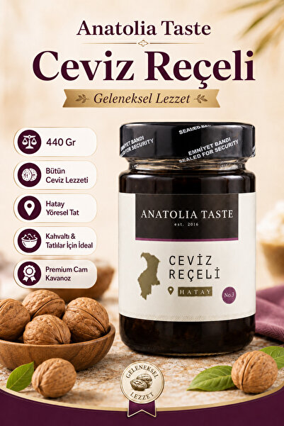 Ekl Anatolia Taste Ceviz Reçeli 440 Gr