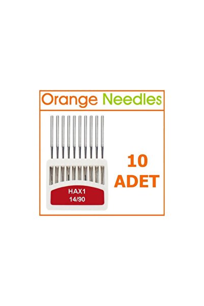 Janome Hax1 14/90 Aile Makina Iğnesi Orange