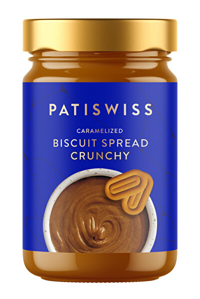 Patiswiss Karamelize Bisküvi Kreması Crunchy, 370G
