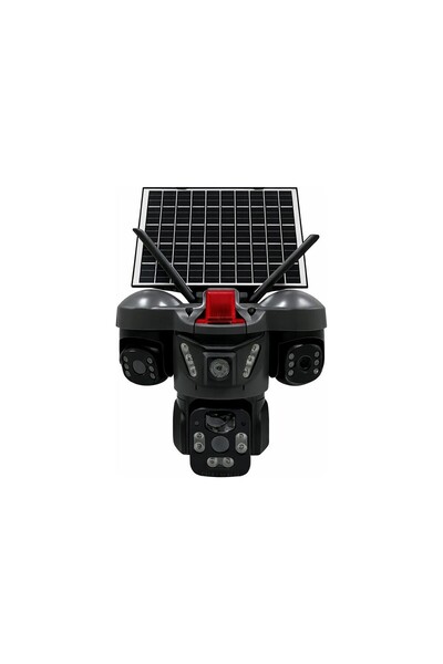 technozi X5TECH 66G 4g Sim Kartlı Solar Panelli Güvenlik Kamerası
