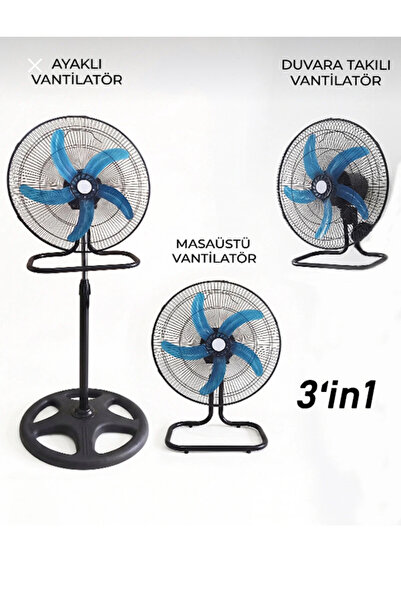 Genel Markalar Rbs-20 Premium Sanayi Tipi Ayaklı Vantilatör 220V/50HZ/130W