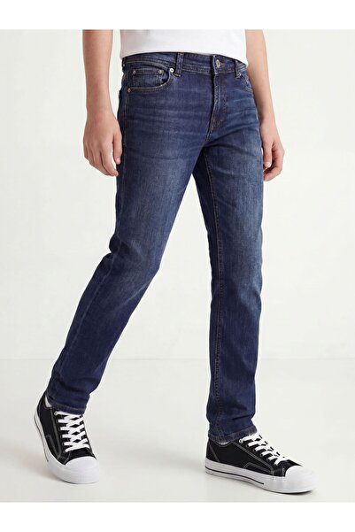 Jack & Jones Junior Slim Fit Jeans JJIGLENN JJORIGINAL CB 814 NOOS JNR Slim F...