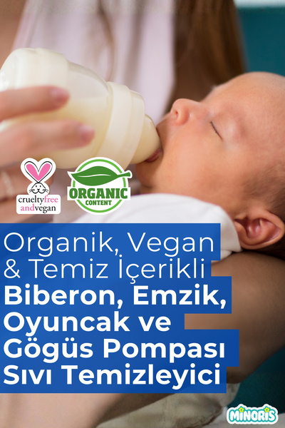 Minoris Organik Biberon Emzik Temizleyici 500 ml