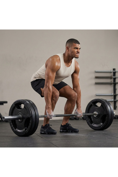 MY LIFE FITNESS لوحة وزن أولمبية 20 كجم