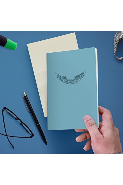 Motivasyon Yayınları Motivasyon Defter Kanat Mavi