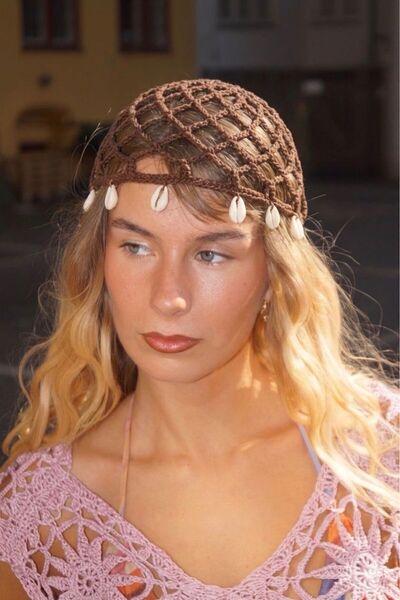 keisy Hand Knitted Premium Mesh Bandana