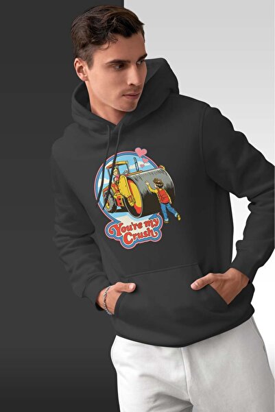 buzagi tasarım ürünleri Crush Oversize Hooded Unisex Sweatshirt
