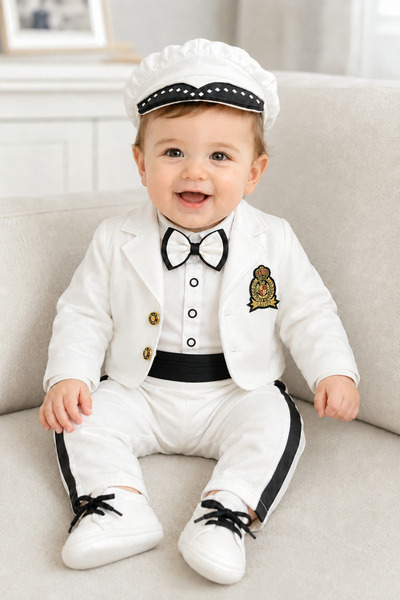 Ceketli Erkek Bebek Mevlüt Takımı / Mevlütlük Takım