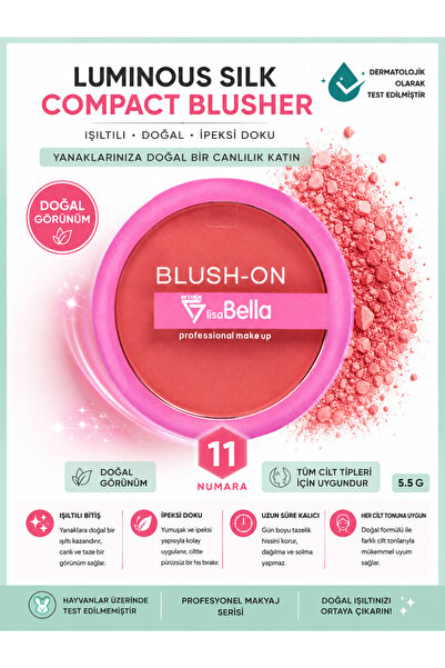 Utah Allık - Lisa Bella Blush-on 11 8680789381983