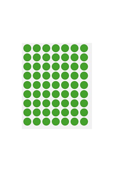 Markin Etichete cu puncte 630/pachet Ø14, verde