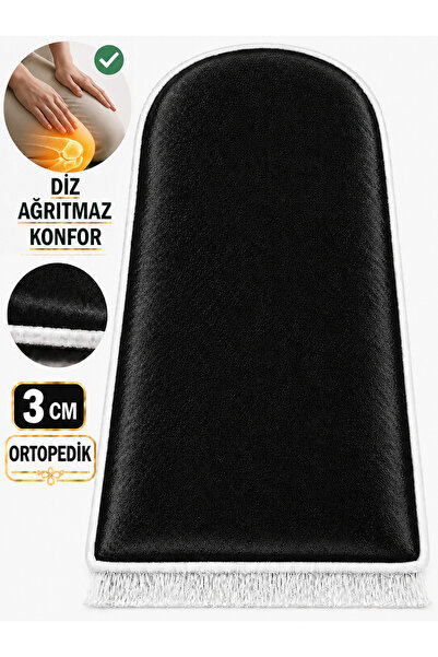 Carpetella Covoraș de rugăciune din catifea de lux, ortopedic, cu burete de 3...