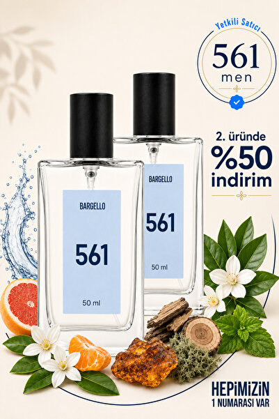 Bargello 561x2(2ADET) Erkek Parfüm Fresh 50 ml Edp
