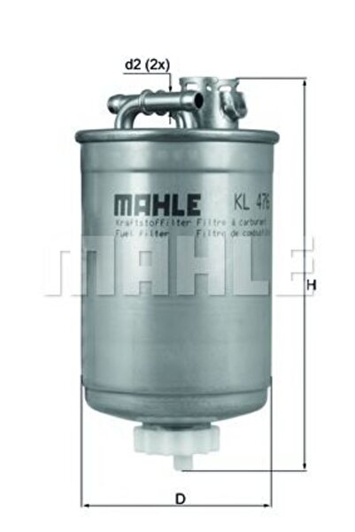 Mahle Original Filtru de combustibil KL 476D