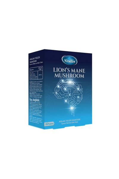 Vitallin Aslan Yelesi Mantarı 1000 Mg 60 Tablet