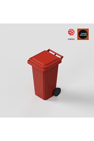 Wave Bin Pubela Europubela AETA 120 L rosu clasic – super rezistenta, design ...