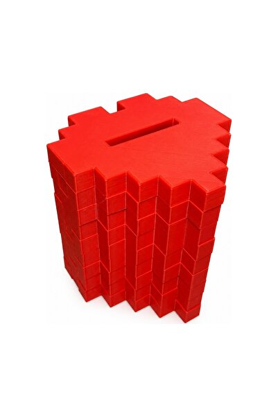 Yapı3D مجموعة حامل أقلام بيكسل ديزاين مكونة من 4 قطع - منظم مكتبي مزخرف |   ح...