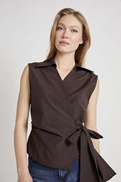 armalife 0484 Sleeveless Shirt with Binding Details