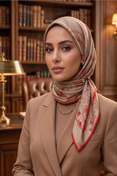 Sisley İPEK SATEN EŞARP-2032-90*90