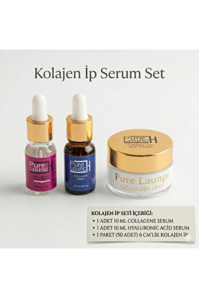 Pure Lounch Kolajen ip Serum Seti