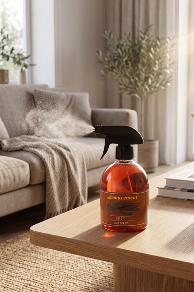 MOUVEMENT 500 Ml Ud Kokulu Oda Spreyi İle Doğu Esintileri