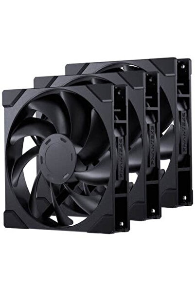 Phanteks M25-120 Gen2 Pachet Triplu 120mm PWM Performanță Înaltă Negru