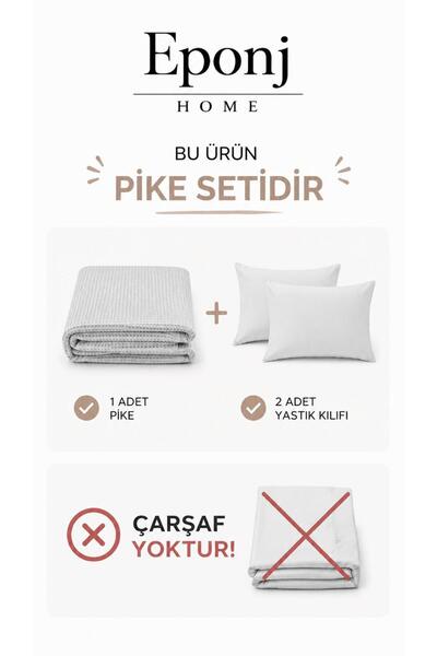 Eponj Home Pike Seti Baskılı Çift Kişilik Funny Sarı-Lila
