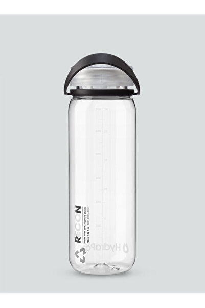 Hydrapak زجاجة مياه ريكون تويست آند سيب 750 مل (شفافة/سوداء/بيضاء)، زجاجة تري...