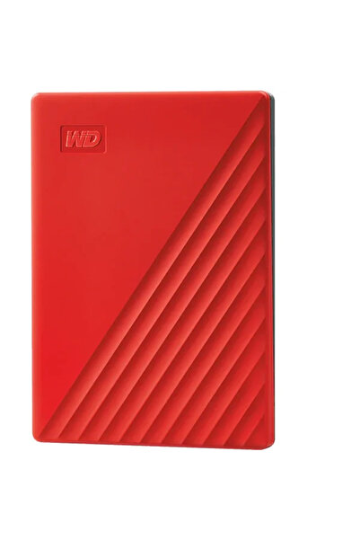 WESTERN DIGITAL External HDD WD My Passport 2.5" 2TB USB 3.2 Red