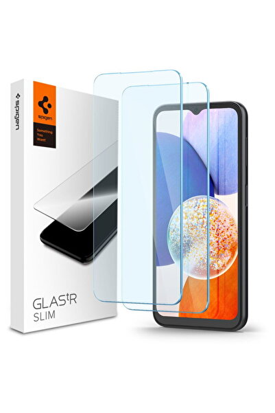 Spigen Защитно фолио за Samsung Galaxy A14 4G / A14 5G (комплект от 2 броя) -...