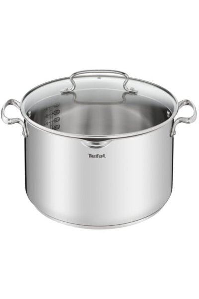 TEFAL Cratiță DUETTO+ G71964 rotundă din oțel inoxidabil