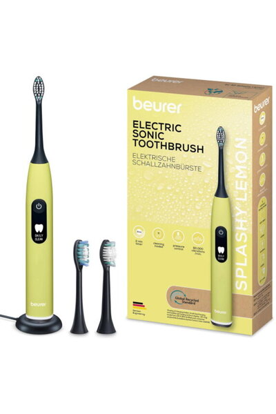 Beurer Periuta de dinti electrica sonica SC 50 Splashy Lemon Green Planet