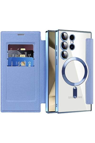 Techsuit SmartMag Book Light - Husă tip carte (flip) - compatibilă cu Samsung...