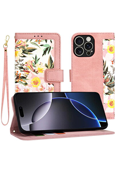 Techsuit Husa pentru iPhone 16 Pro Max - FlipCraft - Sweetheart Pink