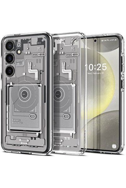 Spigen Калъф за Samsung Galaxy S24 - Ultra Hybrid Zero One - Бял