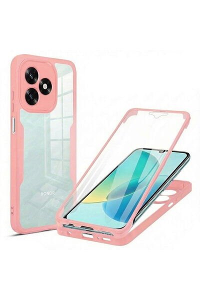 Techsuit Husa pentru Honor X5c Plus + Folie - ColorVerse 360 Series - Pink
